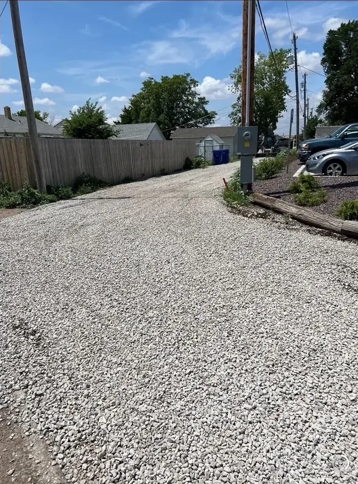 Gravel alley