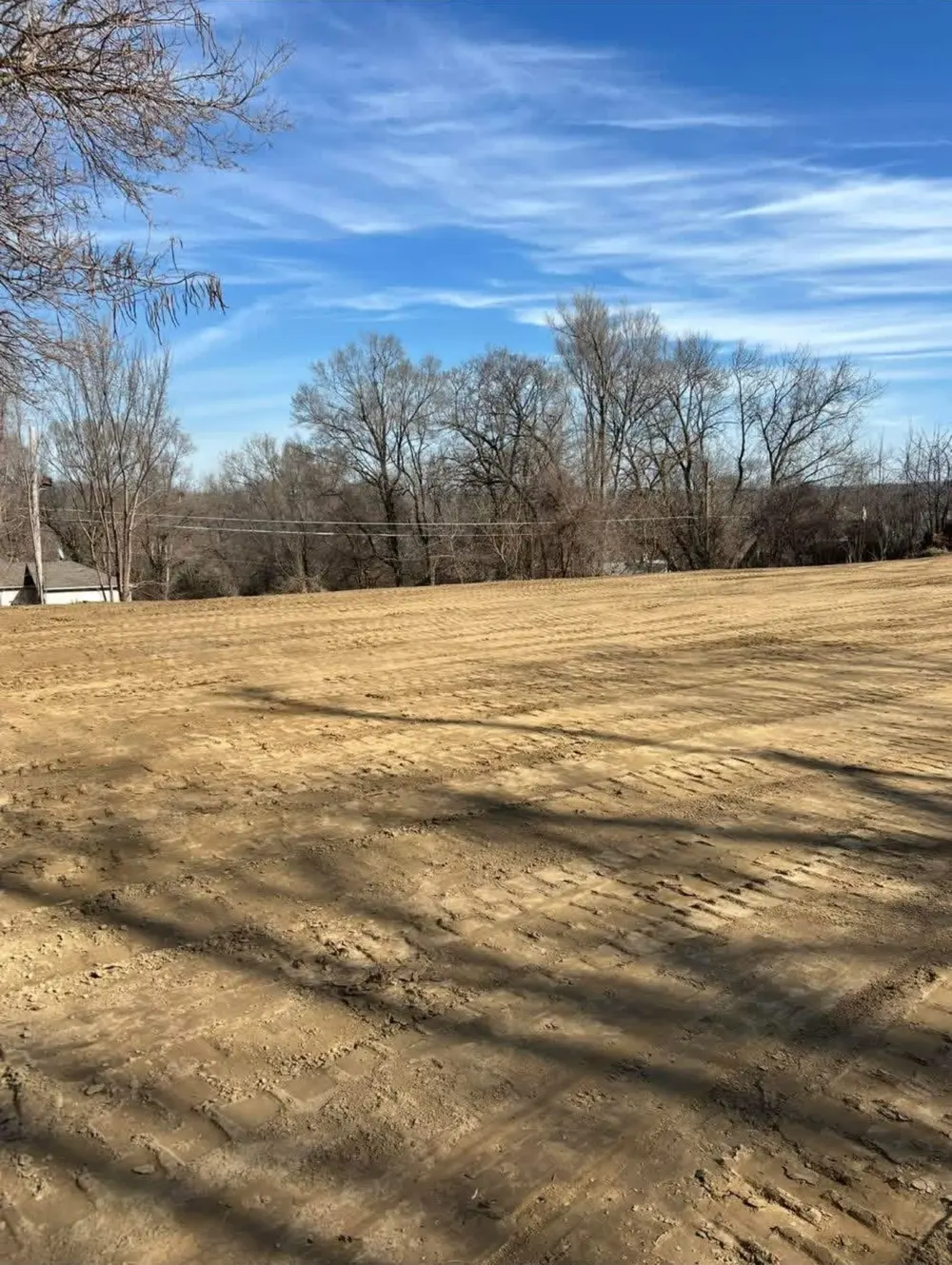 Lot prep, two new homes
